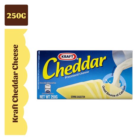 Kraft Cheddar Cheese 250gm