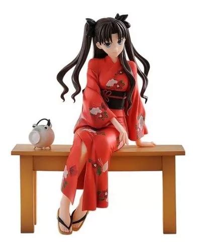 Buena Sonrisa Fatestay Night Rin Tohsaka Yukata Versión Pvc Envío Gratis