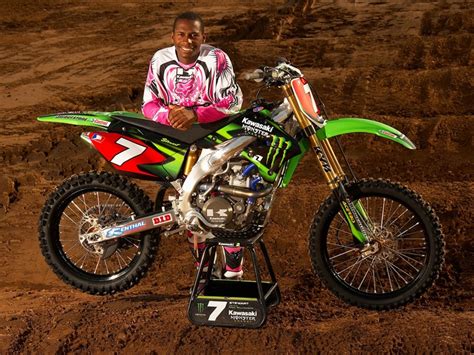 Ebony Report James Stewart Motocross Champion Motocross