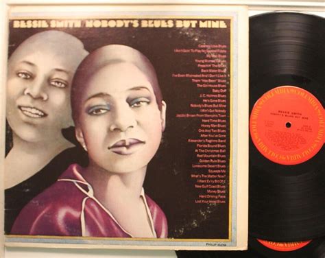 Bessie Smith Disc Lp Nobodys Blues But Mine On Columbia Vg Vg