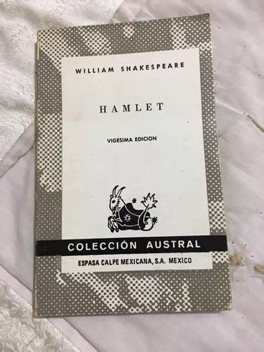 Hamlet Autor William Shakespeare Editorial Austral MercadoLibre