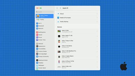 How To Manage Your Apple Id Account In System Settings On Mac