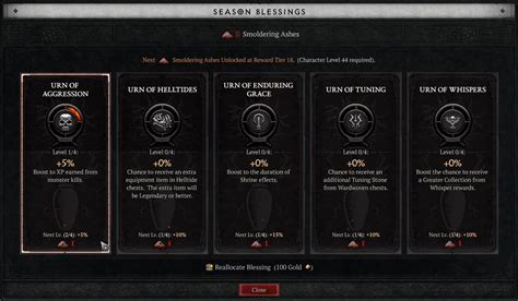 Season Blessings In Diablo 4 Season 3 Icy Veins