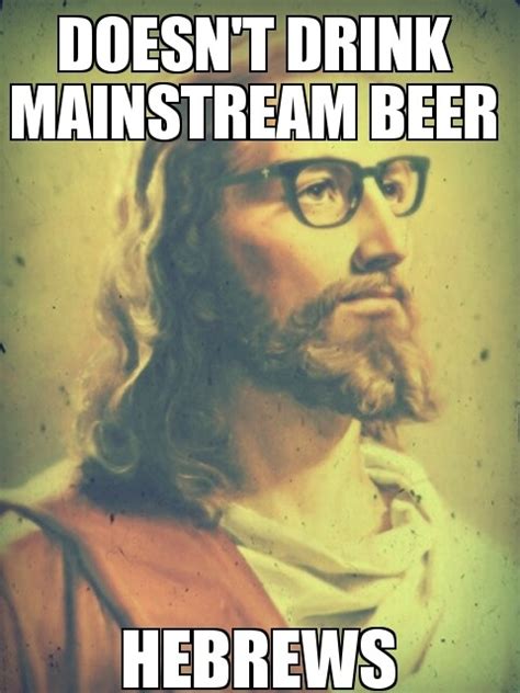 Hipster Jesus Meme Guy