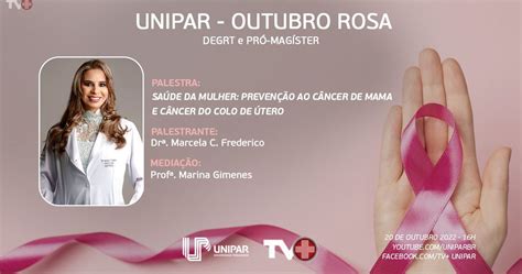 Unipar Promove Palestra Alusiva à Campanha Outubro Rosa Universidade