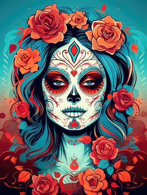 Page 8 Sugar Skull Lady Images Free Download On Freepik