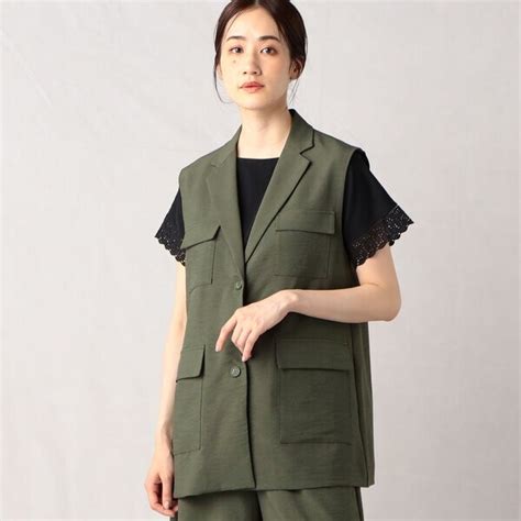 コムサマチュアComme ca Mature セットアップ対応スリーブレスジャケットの通販はau PAY マーケット Brand Square by OIOI ブランドスクエア