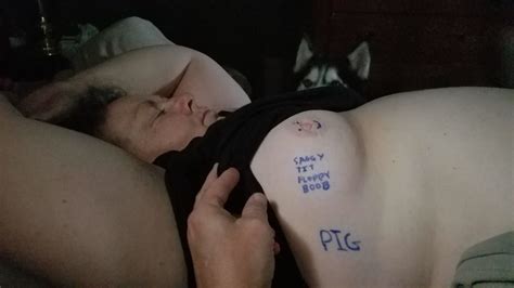 Ugly Pig Wife Chris Shows Her Saggy Boobs Porn Pictures XXX Photos Sex Images PICTOA