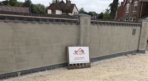 Boundary Wall In Bloxwich Kirk Yates Building