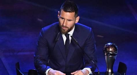 Atacante Lionel Messi Eleito O Melhor Jogador Do Mundo Pela Sexta Vez