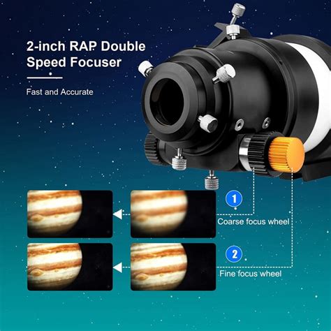 Svbony SV48P Achromat Refraktor 90mm F5 5 Refraktor Teleskop für