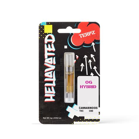 Hellavated Og Hybrid Terpz Cartridge 1g Leafly