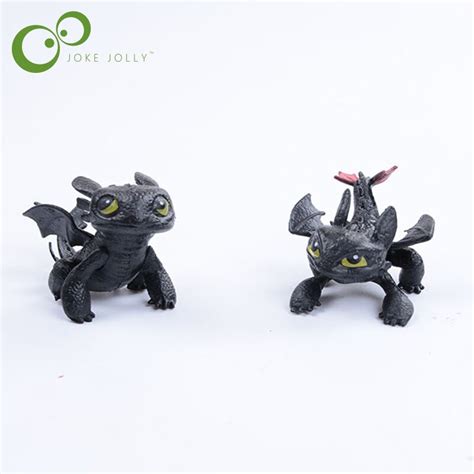 1pc How To Train Your Dragon 2 Toys Action Figures Night Fury Toothless ...