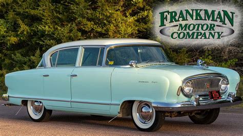 40k Mile Original 1955 Nash Statesmen Super Frankman Motors Company