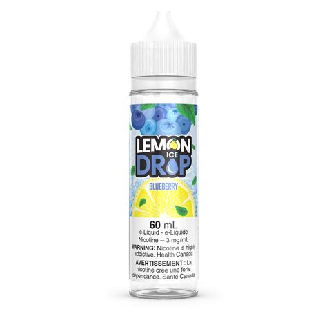 Blueberry Ice Lemon Drop Ice E Liquid 60mL VapeLoft