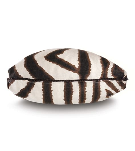 Tanzania Zebra Print Decorative Pillow Eastern Accents