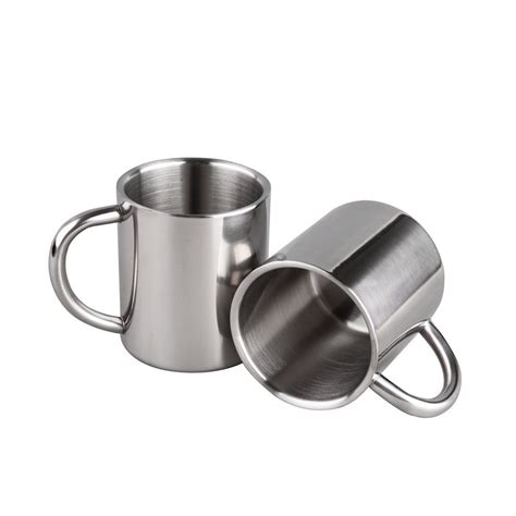 304 Stainless Steel Double Walled Coffee Mug Rakacups Premium