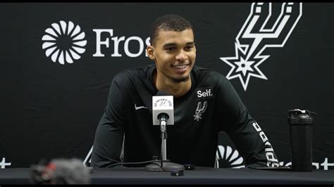 2023-24 San Antonio Spurs Pre-Season | Victor Wembanyama Post-Game ...