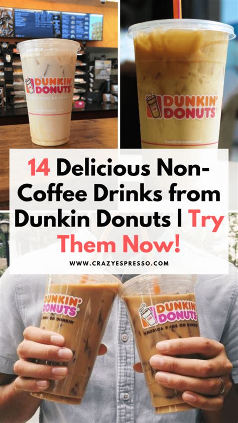 Delicious Non Coffee Drinks From Dunkin Donuts