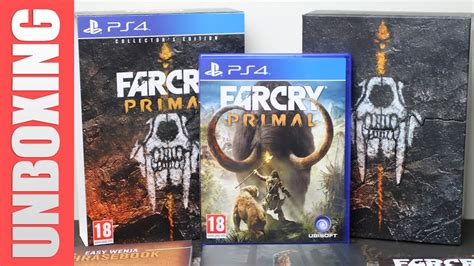 Far Cry Primal Unboxing Collector S Edition Ps4 YouTube