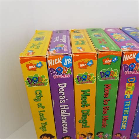 Nick Jr. Dora the Explorer VHS Lot of 10 | Grelly USA