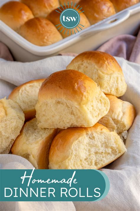 Soft Homemade Dinner Rolls The Schmidty Wife