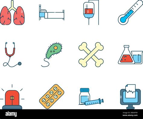 Menschliche Organe mit einem Symbol für medizinische wissenschaftliche