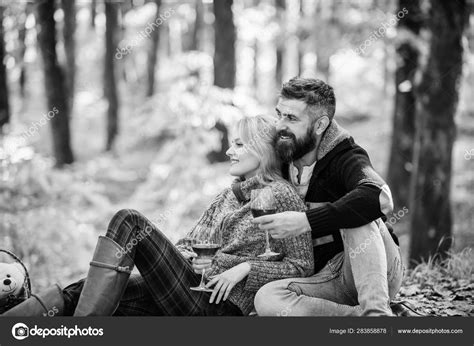 Love Date And Romance Spring Mood Camping And Hiking Cheers Couple