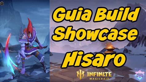 INFINITE MAGICRAID Guia Build Showcase Hisaro YouTube