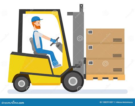 Forklift Inspection Cartoon