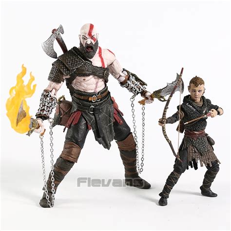 Neca God Of War Kratos Atreus Ultimate Action Figure Set Collectible