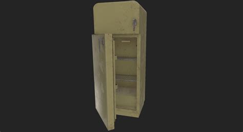 artstation game ready  fridge game assets