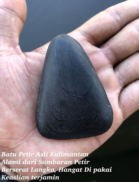 Jual Batu Petir Hitam Asli Kalimantan Betuk Alami Xli Di Lapak