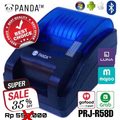 Jual Promo Printer Kasir Ppob Thermal Mm Panda Prj D Android Usb