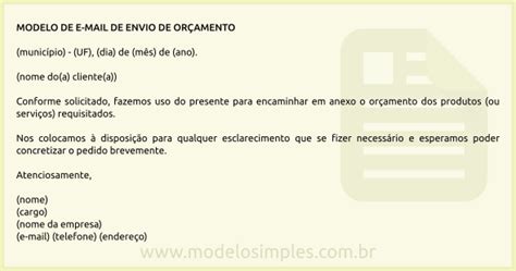 Total Imagem Modelo De Email Comercial Br Thptnganamst Edu Vn