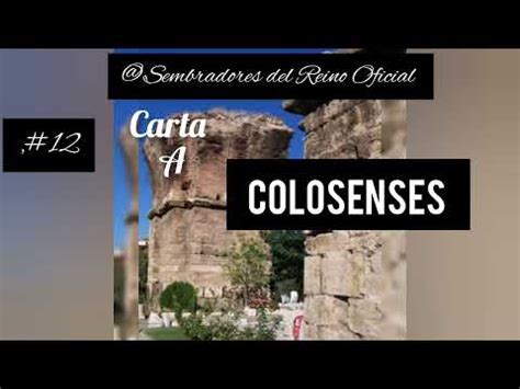 Serie Nuevo Testamento Colosenses Youtube