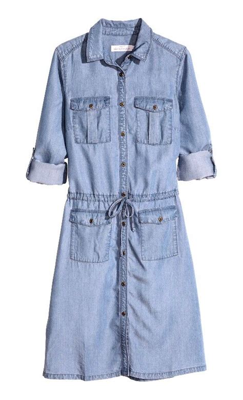 Denim Dress From Handm Fashion Denim Dress Denim Fashion