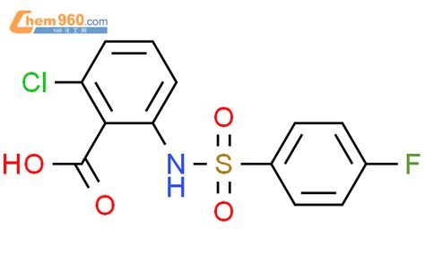 681242 52 4 BENZOIC ACID 2 CHLORO 6 4 FLUOROPHENYL SULFONYL AMINO