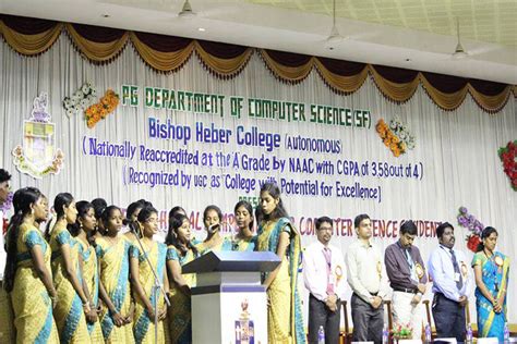 Bishop Heber College Bhc Trichy Admission Fees Courses Placements