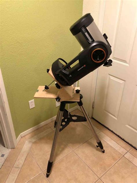 Shop Built Evolution 6 Wedge Did I Do It Right Celestron