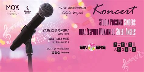 Koncert Studia Piosenki Singers I Zespo U Wokalnego Sweet Angels Spin