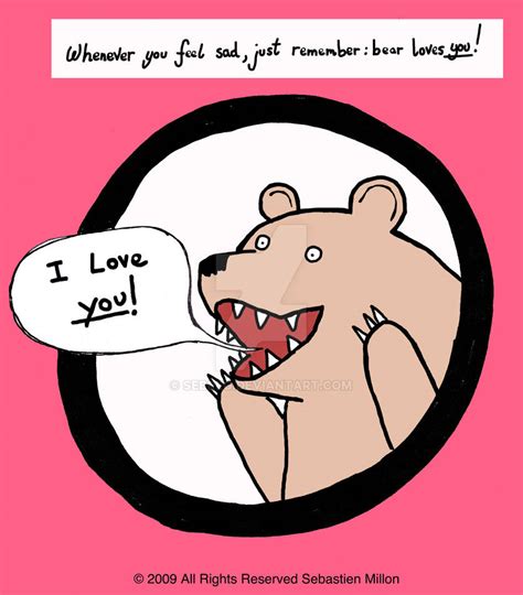 I Love You Bear By Sebreg On Deviantart