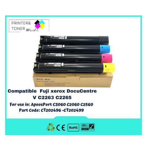 Compatible V Toner Cartridge For Fuji Xerox Docucentre V C