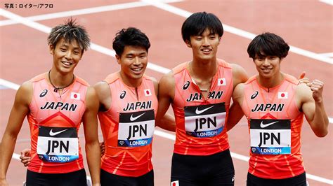 4×100mリレーで日本が37秒80の今季世界最高タイ 世界陸上ブダペスト出場ほぼ確実に【dlロンドン】 Tbs News Dig