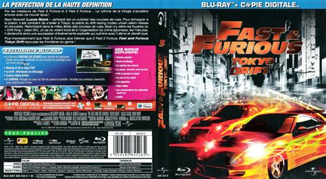 Jaquette DVD de Fast and Furious Tokyo Drift BLU RAY v2 Cinéma Passion