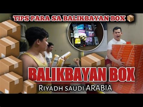 Tips Balikbayan Box What S Inside Buhay Waiter In Saudi Arabia