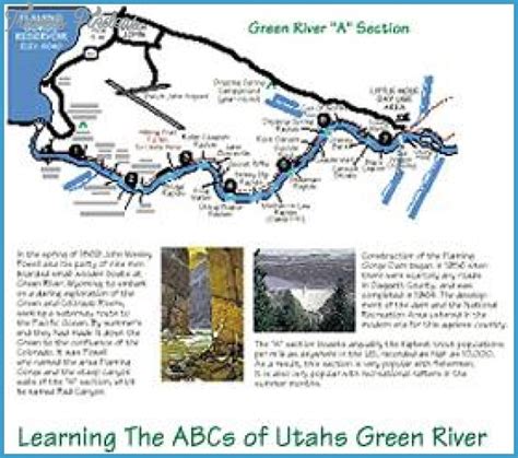 Green River Utah Map Travelsfinderscom