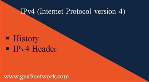 Ipv4 Internet Protocol Version 4 Explained With Header Gns3 Network