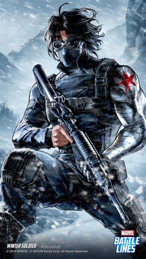 Pin By Rachael Voss On Winter Soldier Fanart Punisher Marvel Bucky