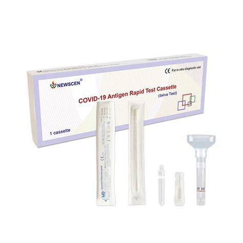 Coronavirus COVID 19 Antigen Rapid Test Cassette Saliva Test Newscen